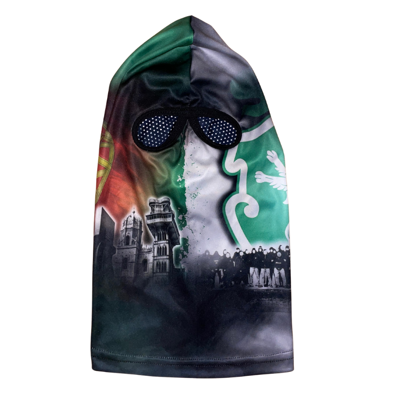 Balaclava Ultra Sporting CP STG - Material ultras para claques e adeptos de bancada